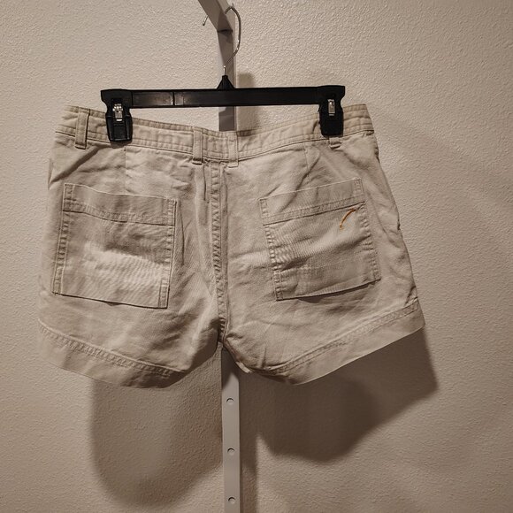 Pants - Junior's Khaki Utility Shorts Size 11 Ramie Cotton